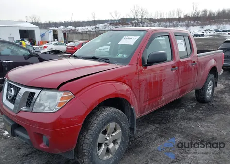 2012 Nissan Frontier Sv z USA, uszkodzony, nr VIN 1N6AD0FV3CC443786